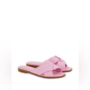 NIB Ferragamo Alrai Leather Slides